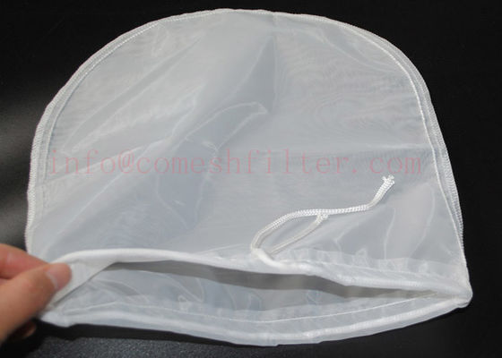 Saco de filtro de nylon do algodão orgânico do cânhamo de FDA LFGB/saco do leite porca da malha para o suco do café