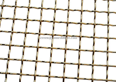 Bom preço. Abertura tecida decorativa de cobre vermelha de bronze frisada da rede de arame de 1 mícron a 5cm on-line