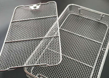 Bom preço. Cesta de aço inoxidável cirúrgica da desinfecção 40X25CM dos instrumentos on-line