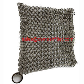 Bom preço. purificador de aço inoxidável de Chainmail do quadrado da polegada 4x4 para a cozinha on-line