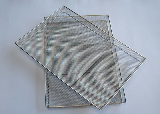 Secando o fio de aço inoxidável vegetal Mesh Trays do fruto 1mm