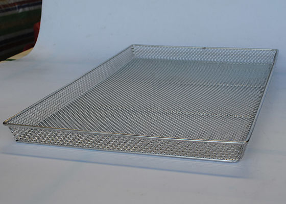 Bom preço. fio Mesh Tray For Fruit Meat de 650mm x de 460mm 1mm on-line