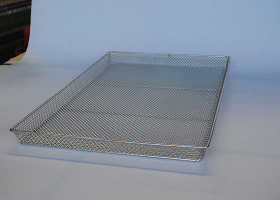 26 de FDA do prato de secagem polegadas de fio Mesh Tray do forno 6mm