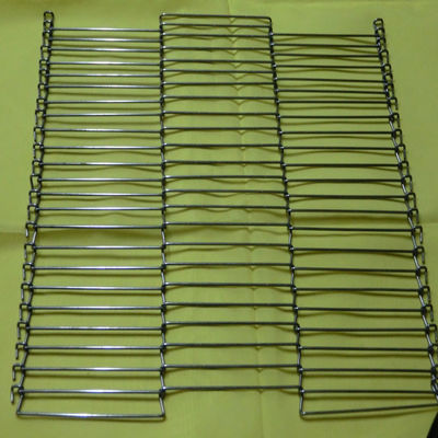 304 316 metal Mesh Flat Flex Conveyor Belt de aço inoxidável para a transformação de produtos alimentares de Oven Freezer Dryer Furnace