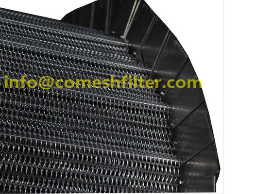o equilíbrio refrigerando espiral de aço inoxidável do sus 304 tece o fio Mesh Conveyor Belt para o cozimento do forno de túnel