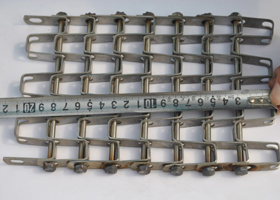 316L o favo de mel Ss prende o dever de Mesh Conveyor Belt For Heavy