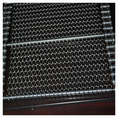 O dobro equilibrou o fio de aço inoxidável Mesh Conveyor Belt de 2m