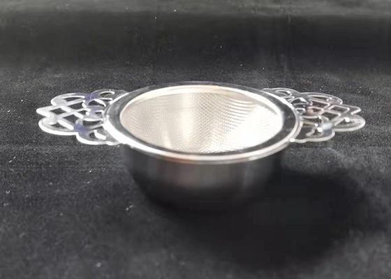 Bom preço. O dobro fino extra de Mesh Stainless Steel Tea Strainer do laço da bacia do gotejamento segurou on-line