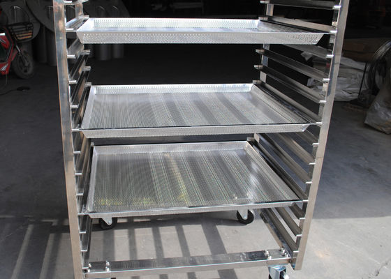 Bom preço. Ss201 trole do pão de 15 camadas para o equipamento da cozinha do fast food on-line