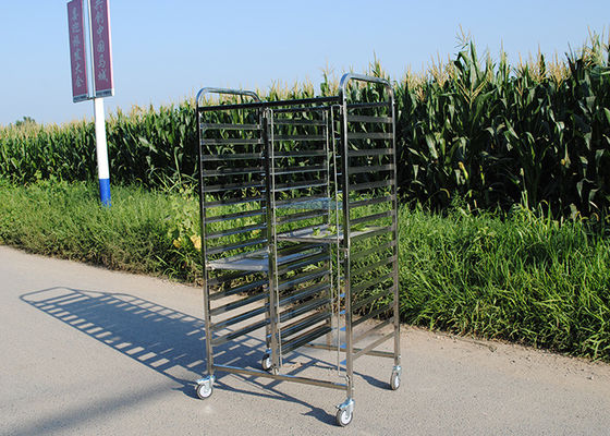 20 camadas que secam o trole de aço inoxidável da cremalheira da planta 1.2mm da flor