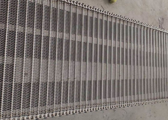 Corrente de cozimento e refrigerando Mesh Conveyor Belt do GV Ss304