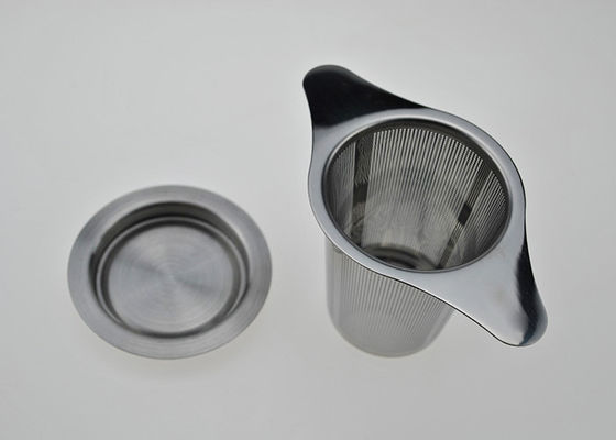 Produto 125x75mm Mesh Tea Infuser Stainless Steel fino 304 com punho