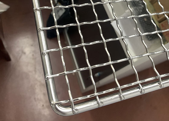 Empilhável Dehydrator Wire Mesh Tray para secar banana carne vegetal