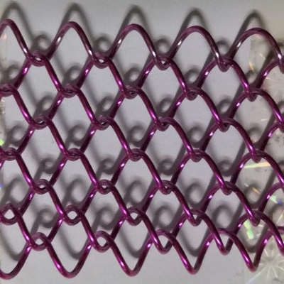 Bom preço. Teto suspendido de Mesh For Wall Panels And do fio decorativo do aço carbono 3*3mm on-line