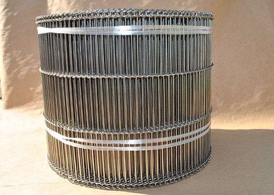 Bom preço. Personalizado faça sob medida 1mm Flex Wire Mesh Conveyor Belt liso de aço inoxidável on-line