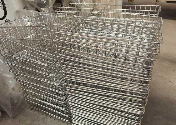 Bom preço. Padaria comercial Mesh Basket Custom Size de aço inoxidável 304 bolos de armazenagem do pão on-line